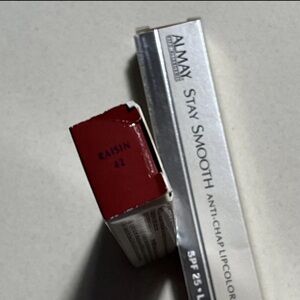 2x ALMAY Stay Smooth Anti-Chap Lipcolor with SPF 25 - Lip Protectant #42 RAISIN